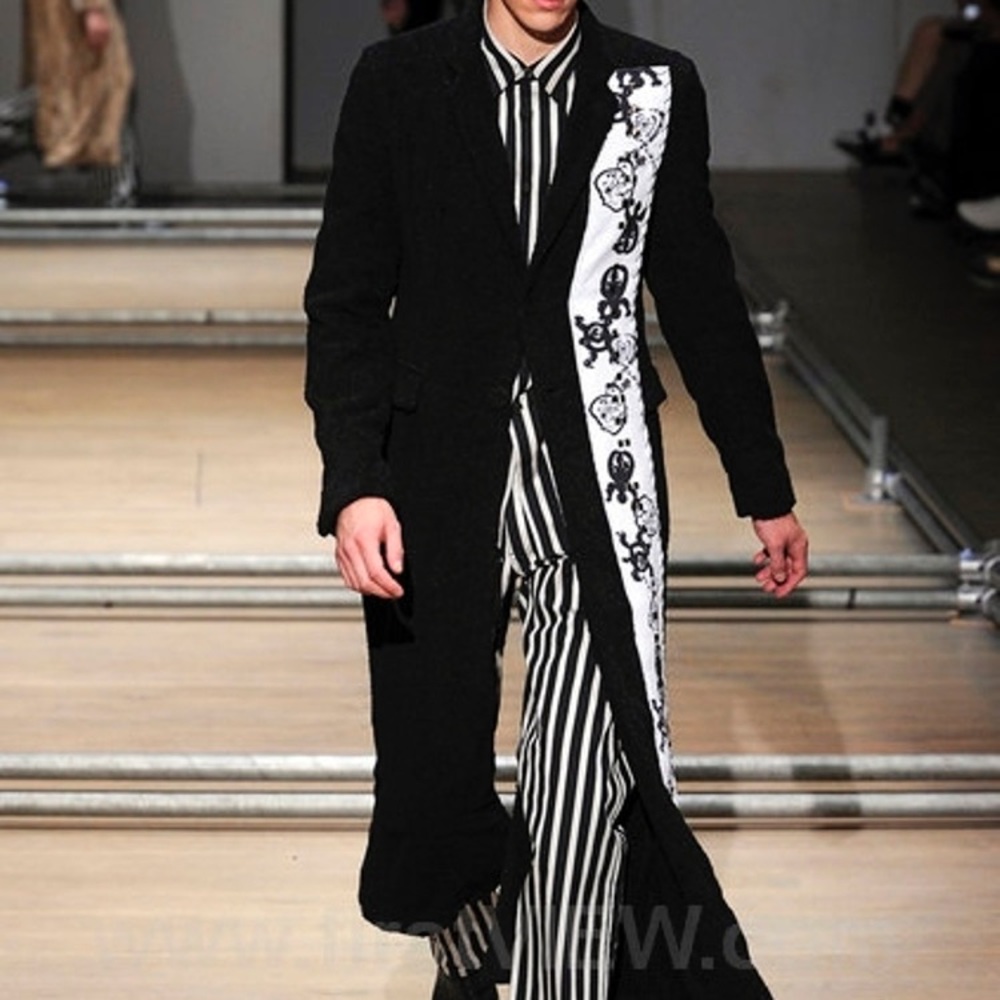 Comme Des Garçons 2013 SS Cotton Striped Pants